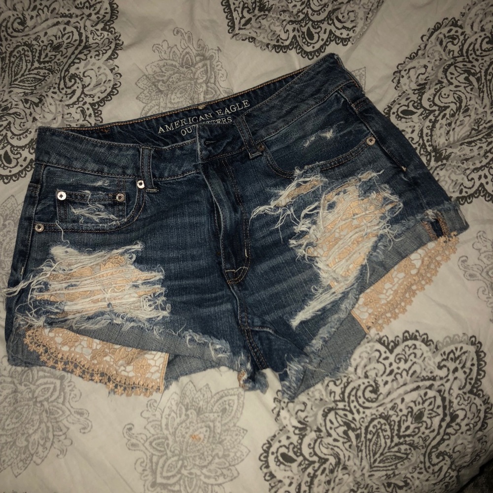 High Rise Festival Jean Shorts